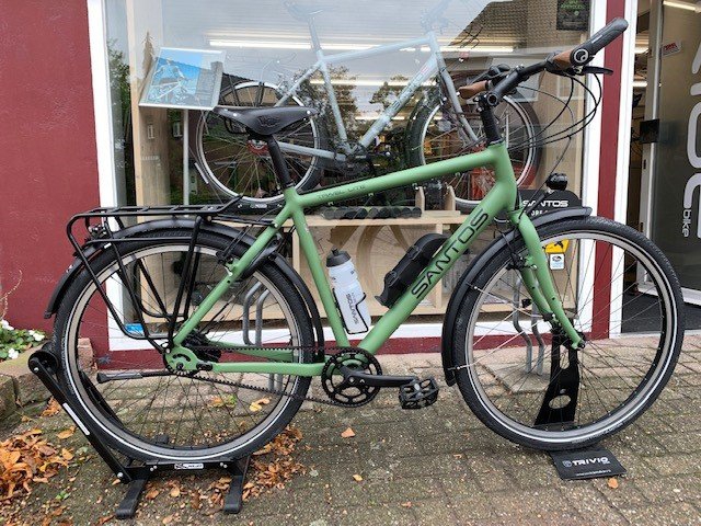 Ride Bike - Nieuws \u0026 Actie item - Ride Bike E-BIKE OPSTAPDAG - Santos  Travel Lite Custombuilt Ice Green